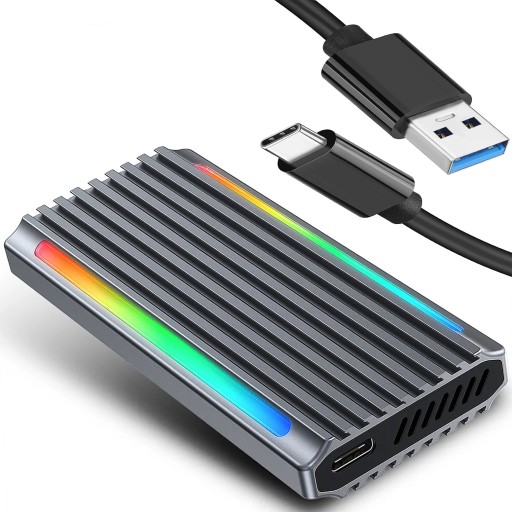 АДАПТЕР КОРПУСА SSD NVME M.2, USB 3.1 TYPE C, набор микросхем REALTEK RTL9210B