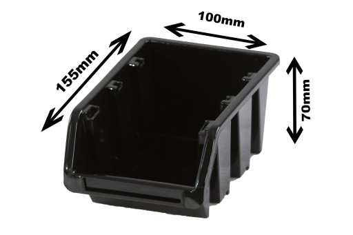 10X Контейнер для хранения CUTTER KTR16 155x100x70