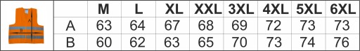 Отражающий крюк жилет желтый 5xl