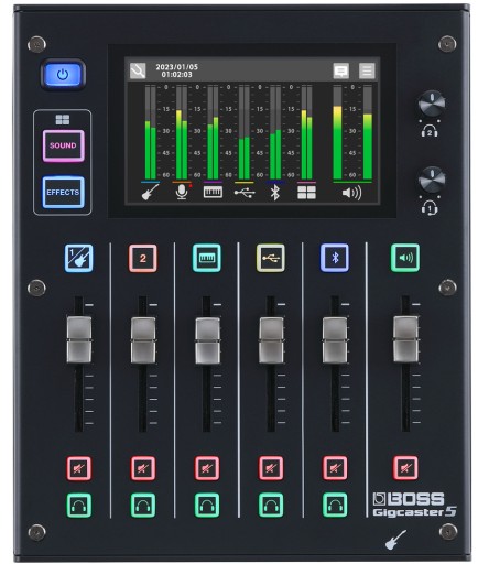 Потоковое аудио микшер Boss Gigcaster GCS-5