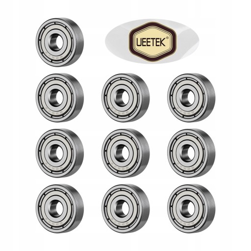 UEETEK 10шт 625ZZ Экранированный шарикоподшипник р