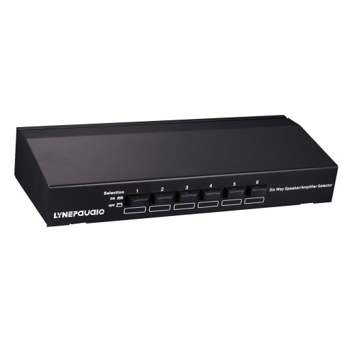 Six Channel Speakers Selector Stereo Amplifier