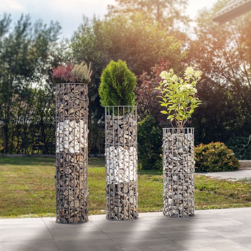 PERGOLA OGRODOWA SŁUP DLA ROŚLIN PNĄCYCH 80 cm