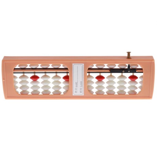 13 Шифров Перль Бланш Comptage Cadre Ancienne Calculatrice Abacus
