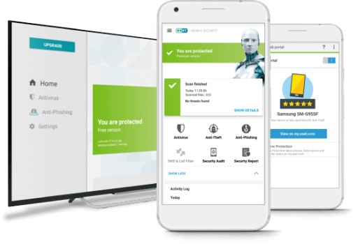 ESET Mobile Security 2025 PL для 3-х устройств Android, 1 год — антивирус