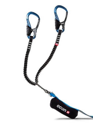 Ocun Via Ferrata Twist Eco Captur Pro комплект via Ferrata серый/синий M-L