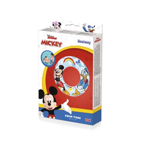 Koło do pływania dla dzieci Myszka Mickey 91004