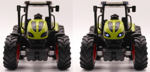 DUŻY TRAKTOR ZDALNIE STEROWANY CIĄGNIK PILOT TRAKTOREK RC LED