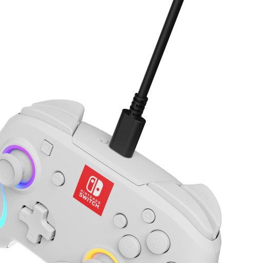 Беспроводная панель SWITCH Afterglow WAVE Белая RGB-подсветка PDP Лицензия