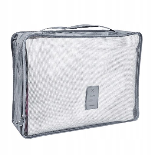 L352 Косметичка Travel Organizer Серая 6 шт.