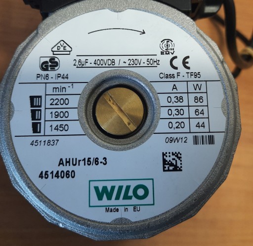 Pompa Wilo AHUr15/6-3 Saunier duval S1053200