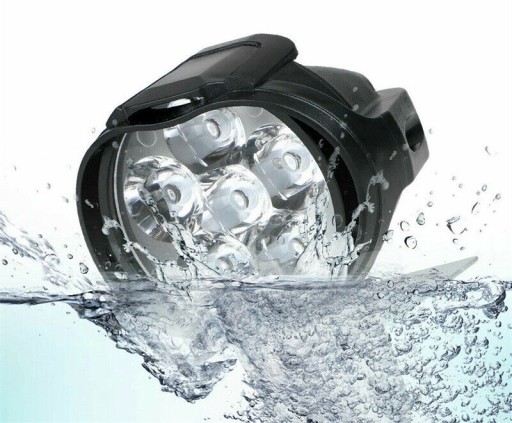 МОТОЦИКЛОВАЯ РАБОЧАЯ ЛАМПА ГАЛОГЕННАЯ МОТОЦИКЛ ЧЕТЫРЕ МОТОРА 6x LED 2шт.