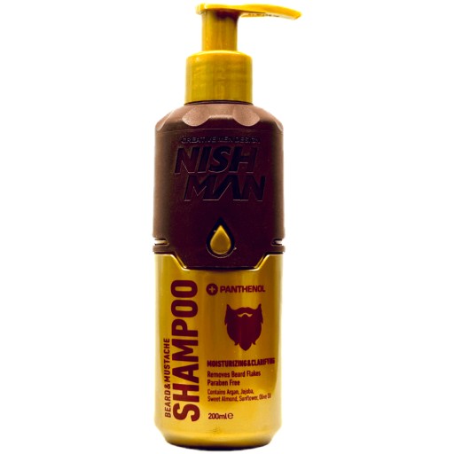 Nishman BEARD SHAMPOO шампунь для бороды 200мл