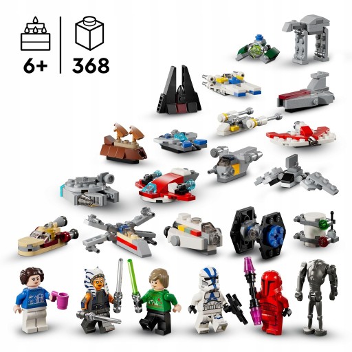 LEGO STAR WARS 75395 Адвент-календарь на 2024 год в подарок