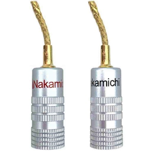 РАЗЪЕМ, ПЛЕТЕННЫЙ КАБЕЛЬ NAKAMICHI из OFC, 4 шт.