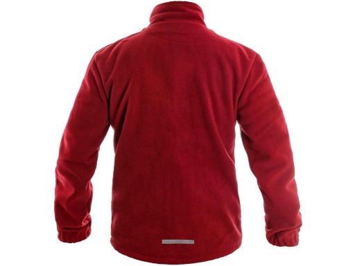 GRUBY CZERWONY POLAR ROZPINANY OTAWA 450g/m2 r. L