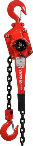 YATO YT-58966 ТАЛЬ ЦЕПНАЯ 3Т; высота 1,5 м
