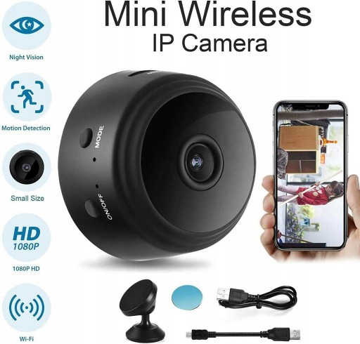 Беспроводная IP-камера A9 mini HD 1080p