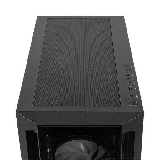 Корпус Chieftec GA-01B-TG-OP E-ATX без блока питания с окошком, черный
