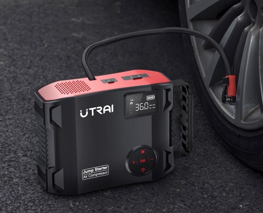 JUMP STARTER UTRAI BOOSTER POWERBANK КОМПРЕССОРНОЕ СТАРТЕРНОЕ УСТРОЙСТВО 4в1