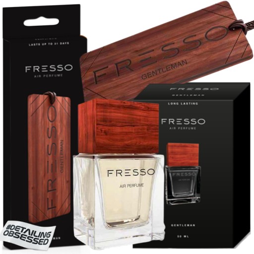 FRESSO Gentleman Air Perfume ELEGANCKIE PERFUMY!