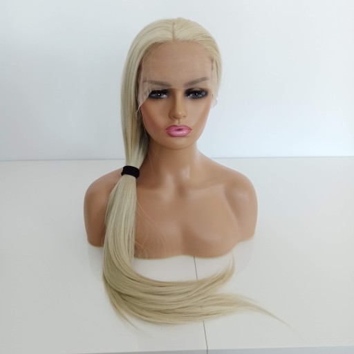 Парик LACE FRONT Блондин 40/55/80см 2 БЕСПЛАТНЫЕ шапочки