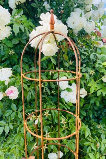 Опора для растений, кустов, цветов, пионов, обелиск PERGOLA D25 H 90см.