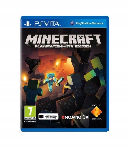 Minecraft [PS Vita] PL + DLC, игра-головоломка