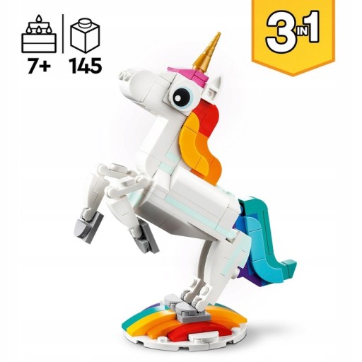 LEGO CREATOR 31140 ВОЛШЕБНЫЙ ЕДИНОРОГ