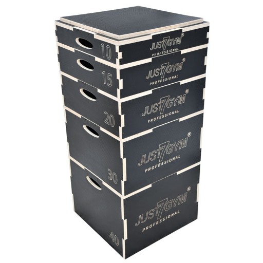 JUMP BOX ПЛИОМЕТРИЧЕСКИЙ ПРОТИВОСКОЛЬЖАЮЩИЙ КОРОБОК 56 x 56 x 10 СМ