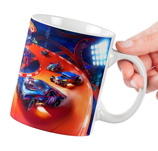 ПОДАРОЧНЫЙ НАБОР КРУЖКА ДЛЯ ДЕТЕЙ ТАТУ НАКЛЕЙКИ HOT WHEELS КАЧЕСТВО