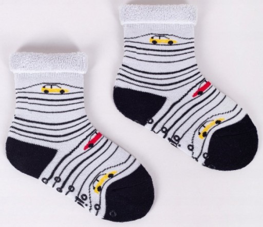 6 пар махровых носков ANTI-SLIP, теплые 17–19
