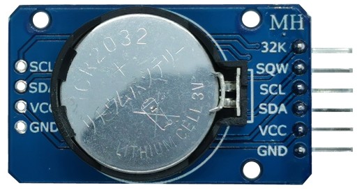 Часы RTC DS3231 I2C с памятью AT24C32 и батареей