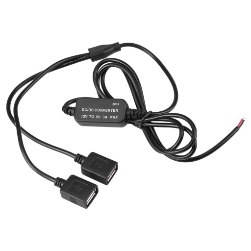 2 USB 5В 3А ПРЕОБРАЗОВАТЕЛЬ НАПРЯЖЕНИЯ 12В/24В постоянного тока