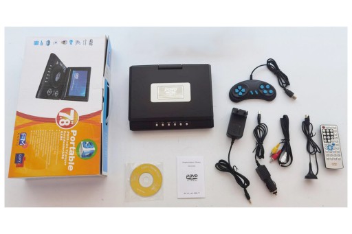ПОРТАТИВНЫЙ DVD-ПЛЕЕР 7,8 ДЮЙМОВ USB 270° 16:9 EU