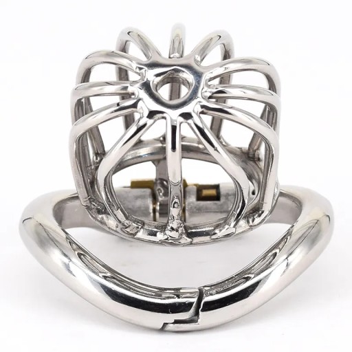 Pas cnoty Chastity Belt klatka na penisa + Stalowy Dilator