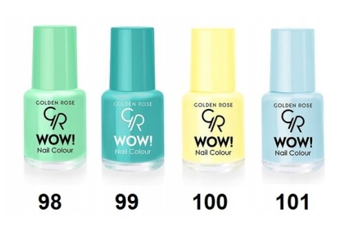 WOW NAIL COLOR Лак для ногтей Golden Rose 35