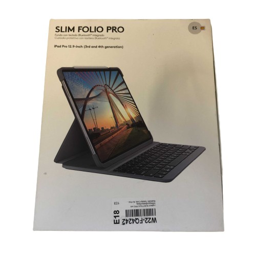 Клавиатура Logitech SLIM FOLIO APPLE iPad K4-347