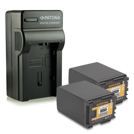 PATONA BP-110 Зарядное устройство и аккумуляторы BP110 для Canon HF R26HF R27