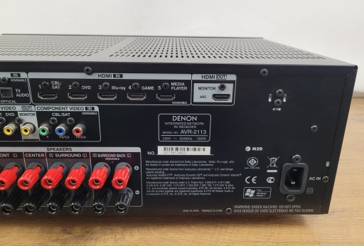 Denon AVR-2113 аудиовидеоресивер 7.1 пульт ДУ Bluetooth