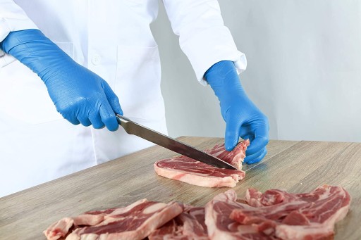 Перчатки ANSELL 93-283 MICROFLEX NITRILE прочные L