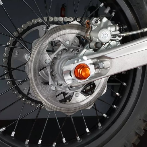 Гайка задней оси KTM Husqvarna 20 мм оранжевая