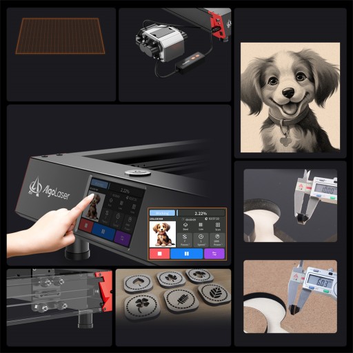 Новый станок для лазерной гравировки и резки AlgoLaser Delta 22W +30 л/мин Насос