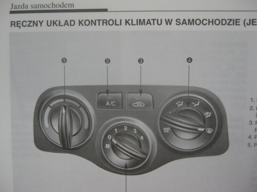 KIA RIO II 2005-2009 Руководство пользователя на польском языке