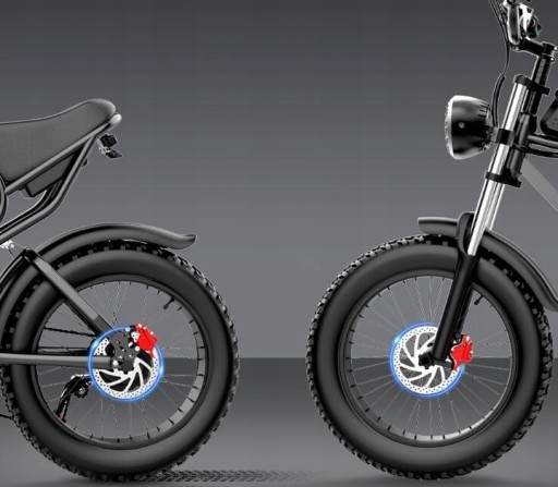 Rower Elektryczny Terenowy Z Podwójną Baterią 3000W 52V 40Ah 180KM 20