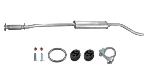 FIAT PUNTO II 1.2i 16V MAN 59kW (1999-2006) ЦЕНТРАЛЬНЫЙ ГЛУШИТЕЛЬ