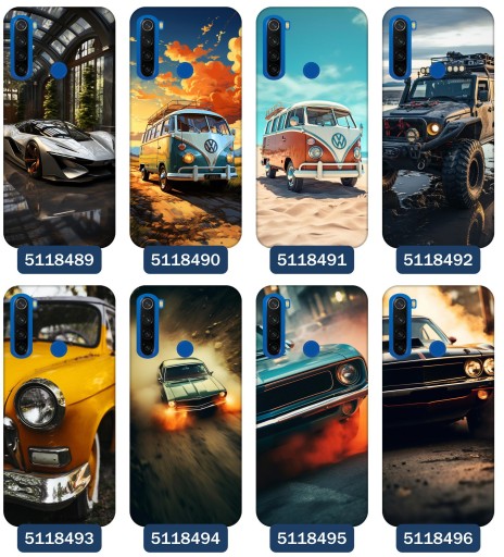 Кейс для Xiaomi Redmi Note 8t Car Designs Racing Motor