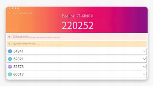 Beelink GT King II — ТВ-приставка Android 11