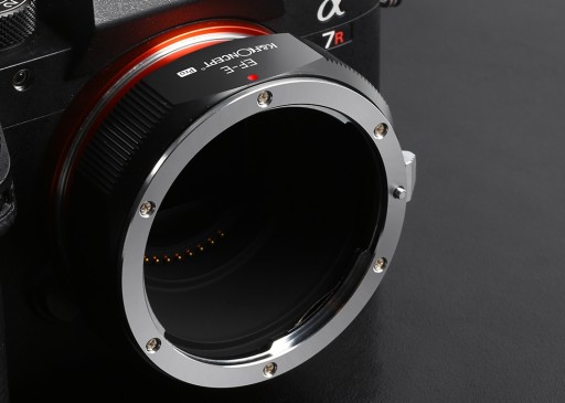 Adapter K&F PRO do SONY E NEX na Canon EF EF-S