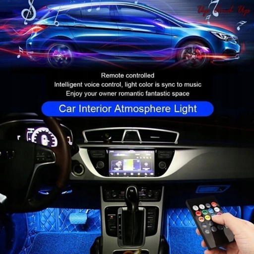 USB светодиоды ВНУТРЕННЕЕ ОСВЕЩЕНИЕ АВТОМОБИЛЯ, салон автомобиля